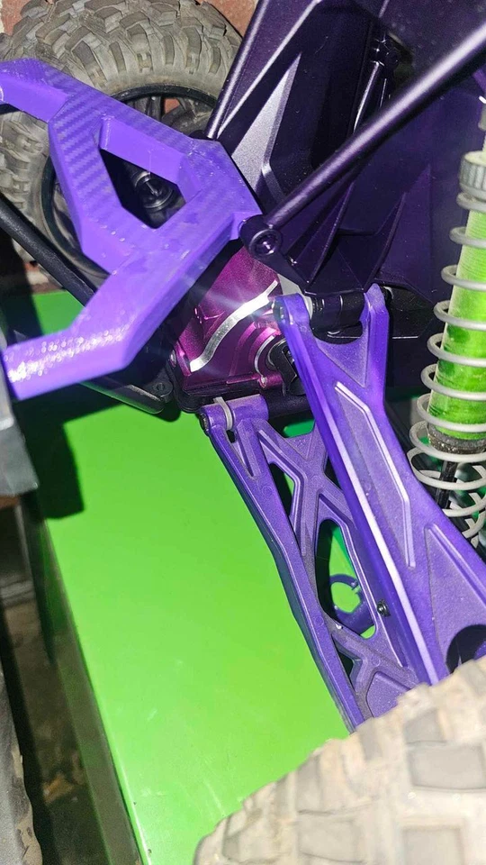 Suportes de para-choque - Superior/inferior (dianteiro e traseiro) - Compatível com Traxxas X-Maxx - Imagem 1 de 4