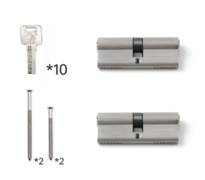 Zylinderschloss  Profilzylinder gleichschließend 2x 85 mm 40/45 NEU - Bild 1 von 1