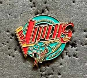 Prendedor de hockey Detroit Vipers 1994-2001 logotipo IHL - Imagen 1 de 2