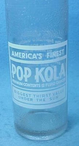 Pop Kola Soda  12oz   Conroe, TX   - 173 - Picture 1 of 6