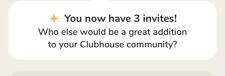 Clubhouse App Invite - iOS only