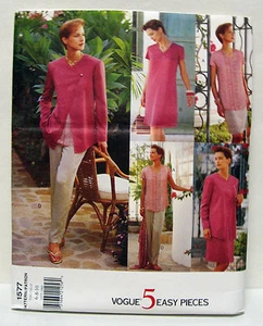 Vogue Misses Petite Jacke, Kleid, Top, Rock & Hose Gr: 6-8-10 Muster # 1577 - Bild 1 von 2