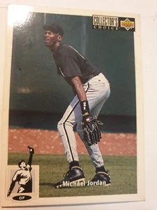 1994-95 UPPER DECK MICHAEL JORDAN COLLECTORS CHOICE WHITE SOX #23 BASEBALL CARD - Picture 1 of 2