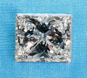 Loose GIA Certified Princess Cut .41 CT VS1 F Natural Earth Mined Diamond - Picture 1 of 7