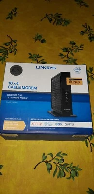Linksys CM3016 Docis 3.0 16x4 Cable Modem - Image 1 of 4