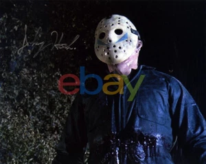 JOHNNY HOCK FRIDAY THE 13TH PART 5 SIGNED 8X10 PHOTO JASON VORHEES RARE!! REPRIN - Picture 1 of 1