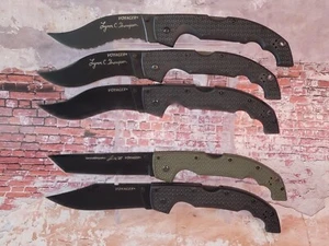 Cold Steel XL Voyager Lockback Folding Stainless Pocket Knife CHOOSE A COLOR New - Picture 1 of 23