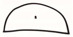 Omix 12304.02 Liftgate Glass Seal Fits 76-86 CJ7 - Picture 1 of 2
