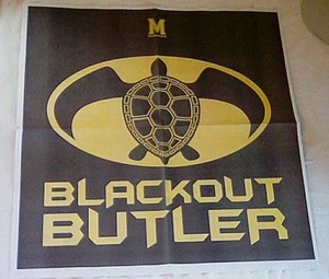 Maryland Terps Terrapins Baloncesto Blackout Mayordomo Periódico Sorteo 11/15/17 - Imagen 1 de 8