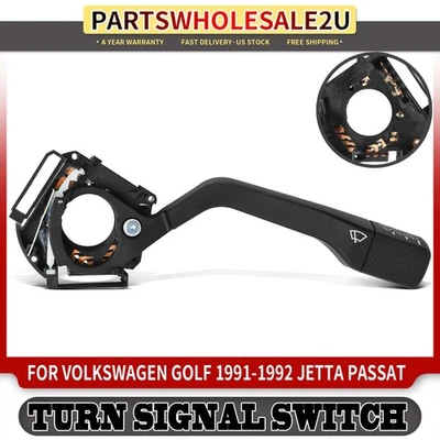 Windshield Wiper Switch for Volkswagen VW Golf 1991-1992 Jetta 1990-1992 Passat - Image 1 of 4