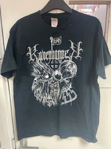 RAVENBANNER- T-SHIRT (S2) 2008 BAND BLACK METAL MERCHANDISE MEDIUM - Picture 1 of 2