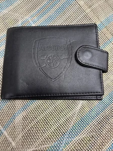 Black Arsenal The Gunners Premier League Wallet ID Card Passholder - Picture 1 of 17