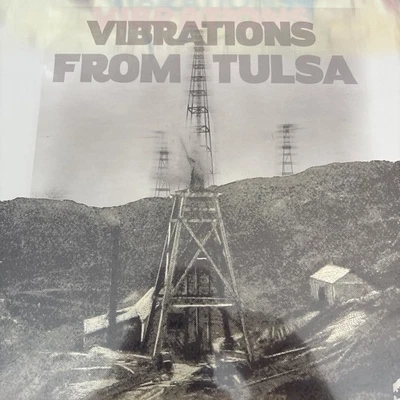 Various – Vibrations From Tulsa 2xLP 2020 SEALED Pink/Blue Splatter LP024 Rock - Image 1 of 4