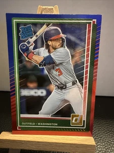 Donruss Red & Blue Dylan Crews 2025 clasificación novato radiocontrol Washington Nationals ⚾️ - Imagen 1 de 2