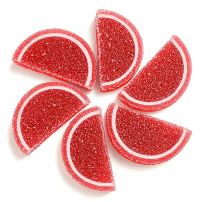 Rebanadas de fruta de gelatina de cereza - Jalea de calidad premium de NY Candy - ENVÍO GRATUITO Foto 1 de 4