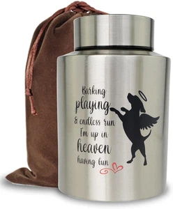 Pet Cremation Urns for Dogs Ashes, Up to 60 lbs Dog Memorial Keepsake Urns for A - Picture 1 of 12