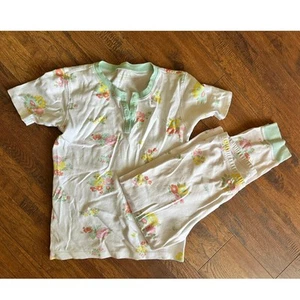 Girl’s Floral Beaufort Bonnet Company Pima Cotton Pajamas Size 14 - Picture 1 of 3