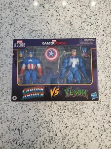 Marvel Legends Gamerverse Capitán América vs Veneno Nuevo Precintado Hasbro - Imagen 1 de 13