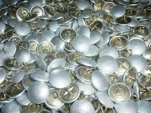 20 Stück orig. Bundeswehr Knöpfe Uniform silber Uniformknöpfe 21 mm Knopf BW - Bild 1 von 1