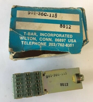 T-BAR 901-36C-115 RELAY SWITCH - Image 1 of 4