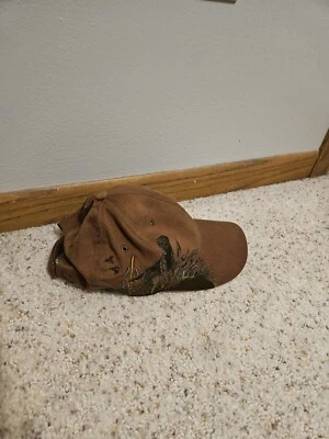 Dri Duck Wildlife Series Cap Hat Hunting Lab Duck Embroidered Brown - Image 1 of 3