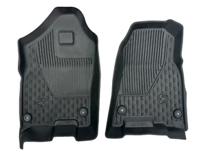 RAM 1500 Rebel DT All-Weather Slush Mats (2019-2024) Front Set 2pcs Mopar OEM - Bild 1 von 4