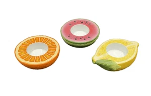 Partylite Summer Fest Fruit Tealight Candle Holders Watermelon Orange Lemon - Picture 1 of 21