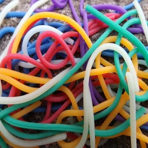 Flybox ® Super Stretch Legs - For The "Squirmy Wirmy"  * 2025 Stocks * FOR WORMS - Picture 1 of 11