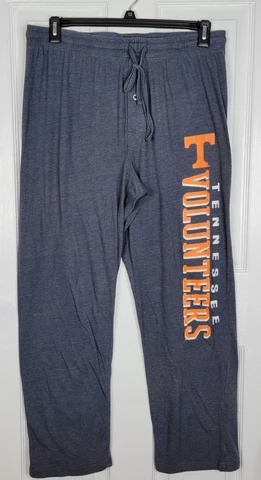Mens Tennessee Volunteers Pajama Bottoms Pants Vols Adult Size Large 34Wx30L Cover