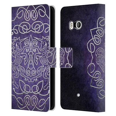 OFFICIAL BRIGID ASHWOOD CELTIC WISDOM 3 LEATHER BOOK CASE FOR HTC PHONES 1 - Image 1 of 4