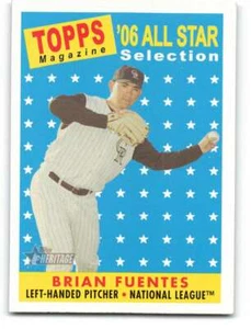 2007 Topps Heritage #494 Brian Fuentes NM-MT Rockies - Picture 1 of 2