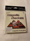Magnetic Checkers Travel Game Goplay Toysmith 6+