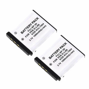 2X Battery for Fujifilm NP-50 NP-50A XF1 X10 X20 XP100 XP150 XP170 S12 F1000EXR - Picture 1 of 4