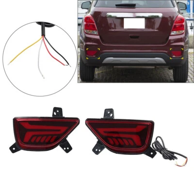 Red Rear Bumper Tail Light Driving Brake Lamp For Chevrolet Trax 2017-2022 - Image 1 of 4