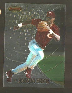 1997 Bowman's Best #119 - Calvin Reese - Cincinnati Reds 97-479 - Picture 1 of 2