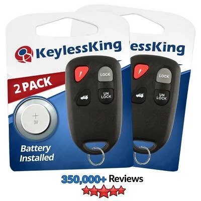 2 Keyless Entry Remote Car Key Fob Control for 2003 2004 2005 Mazda 6 KPU41805 Foto 1 de 4