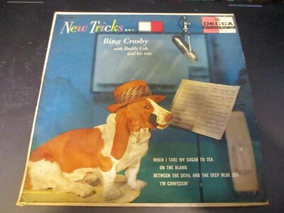 1957 BING CROSBY & BUDDY COLE TRIO New Tricks 7" EP Decca ED 2535 VG+/VG - Image 1 of 3