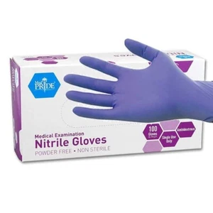 Medpride puderfreie Nitril Untersuchungshandschuhe klein (100er Pack) #G26 - Bild 1 von 4