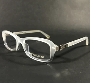 Michael Kors Eyeglasses Frames MK868 111 Matte Clear Rectangular 50-17-135 - Picture 1 of 12