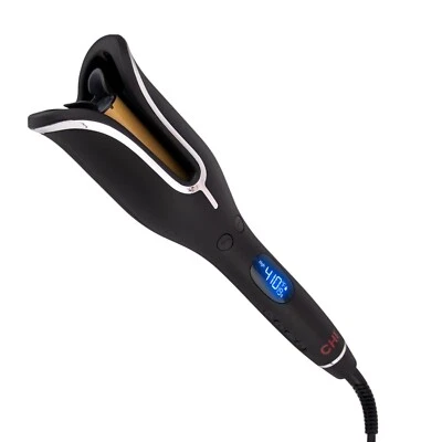 CHI Spin N Curl in Onyx Black. Ideal for Shoulder-Length Hair between 6-16” i... - Image 1 of 4