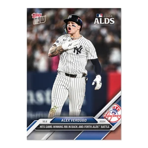 2024 Topps Now 802 Alex Verdugo New York Yankees ALDS Game Winning RBI PR 632 - Picture 1 of 2