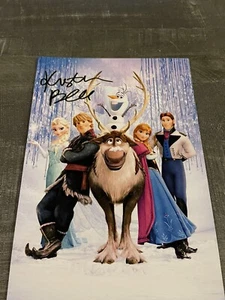 Foto firmada autografiada por Kristen Bell de 8x10 congelada - Imagen 1 de 2