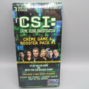 CSI: Crime Scene Investigation Game & Booster Pack Edades 13+ Precintado - Imagen 1 de 6