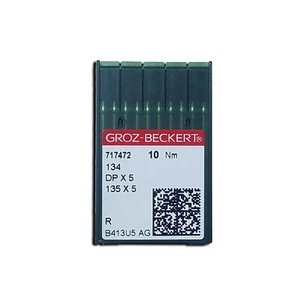 10 GROZ-BECKERT #24 134 135X7 135X5 DPX7 134R  SY1955 SEWING MACHINE NEEDLE - Picture 1 of 1