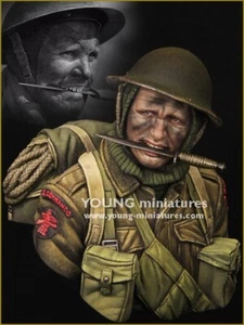 Young Miniatures - British Commandos WWII - 1/10th Resin Bust - YM1853 - Picture 1 of 9
