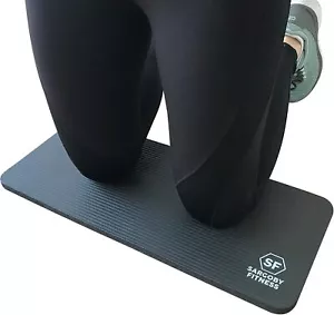 Sargoby Fitness Yoga Knee Pad Cushion 15mm (0.6'') Thick Pilates Knee Pad to Pr - Picture 1 of 6