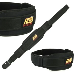 WEIGHT LIFTING BELT BODY BUILDING DOUBLE BELT BACK FITNESS BELT SUPPORT GYM BELT - Picture 1 of 4