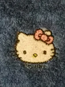 Personalized Embroidery Baby Fleece Blanket With Hello Kitty - Picture 1 of 1