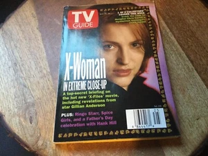 TV Guide June 20--26 1998 2 Collector Covers/X-Woman Close-Up Vintage - Picture 1 of 1