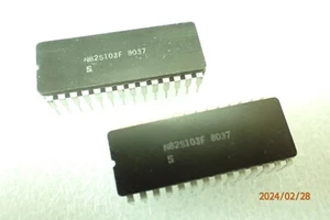 VINTAGE SIGNETICS PROM N82S103F CERAMIC 24PIN UKSTOCK - Picture 1 of 3